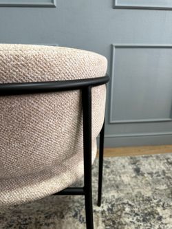 Комплект стульев 2шт KENNER 303SD черный/микробукле бежевый