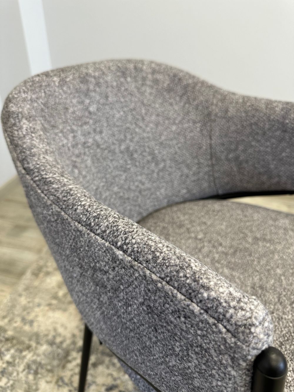 Комплект стульев 2шт KENNER 308SD черный/серый