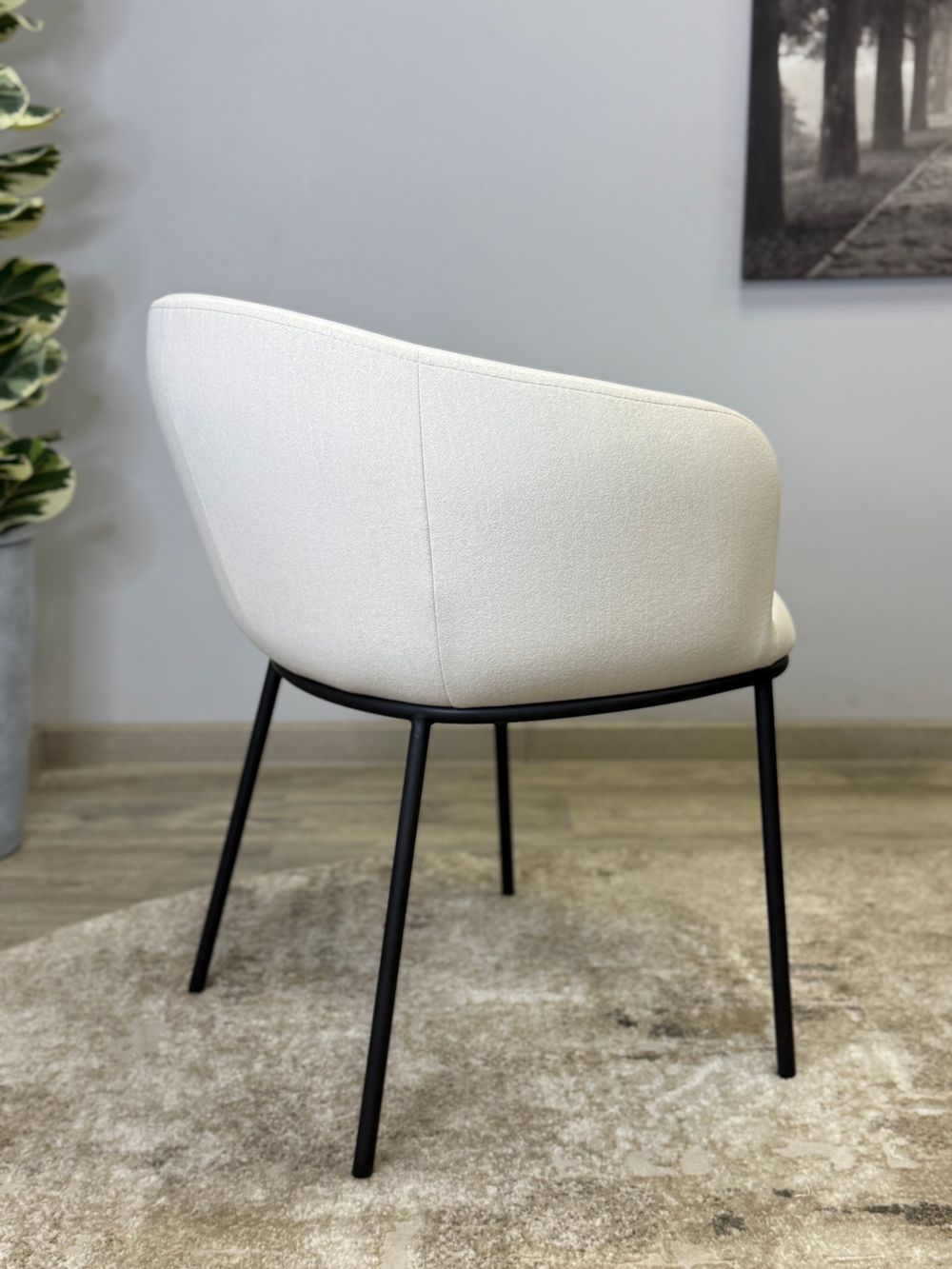 Стул KENNER 313SD черный/жемчуг