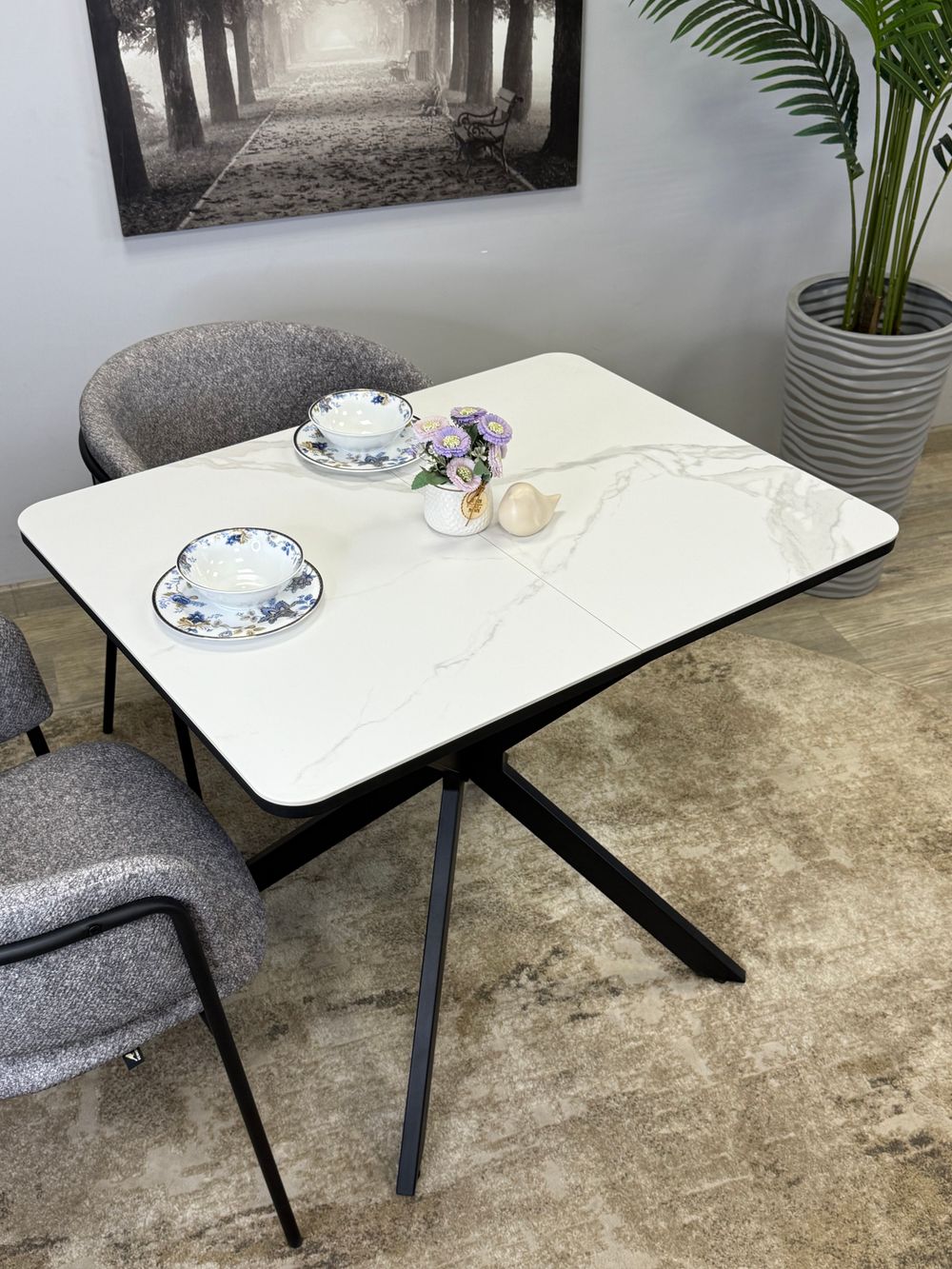 Стол Kenner BK900, черный/керамика NEW ARMANI GREY