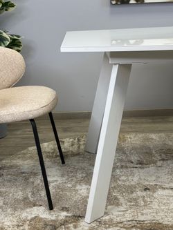 Стол KENNER SL1600 белый/стекло белое глянец