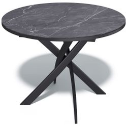 Стол Kenner R900, черный/керамика SHAKESPEARE BLACK арт.170106