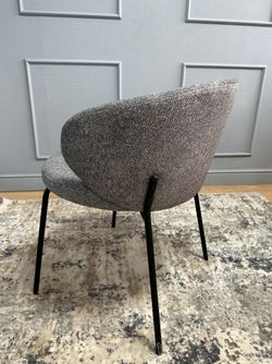 Комплект стульев 2шт KENNER 305SD черный/серый микробукле