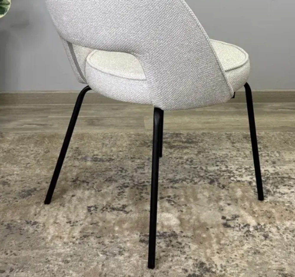 Стул KENNER 179SD черный/серебристый