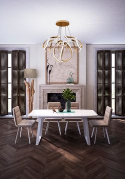 Стул Kenner 185S  белый/серый велюр