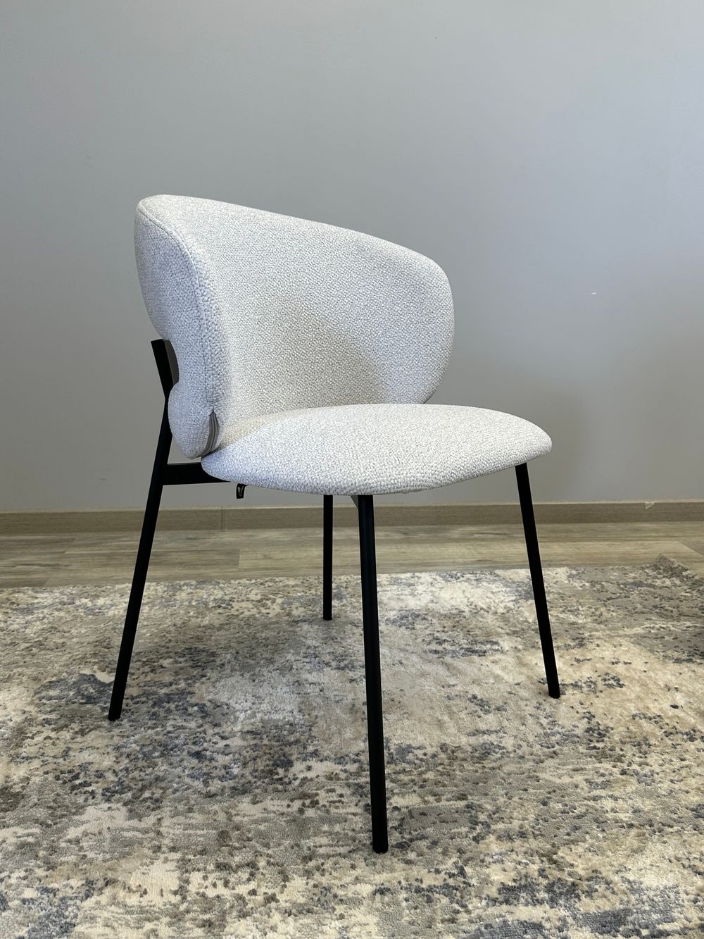 Комплект стульев 2шт KENNER 306SD черный/серебристый