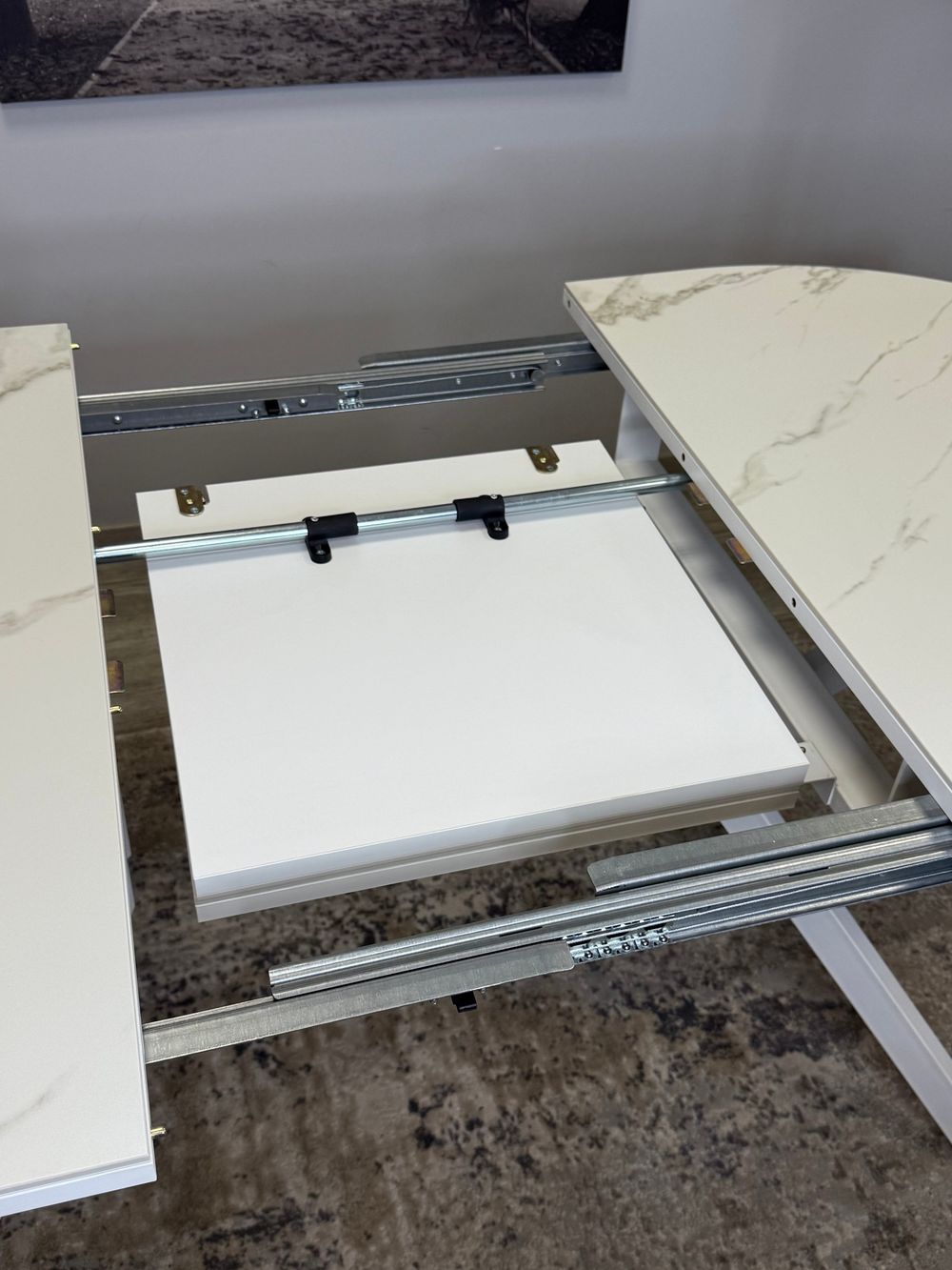 Стол KENNER DO1200 белый/керамика белая