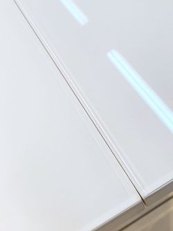 Стол KENNER R1100 белый/стекло белое глянец