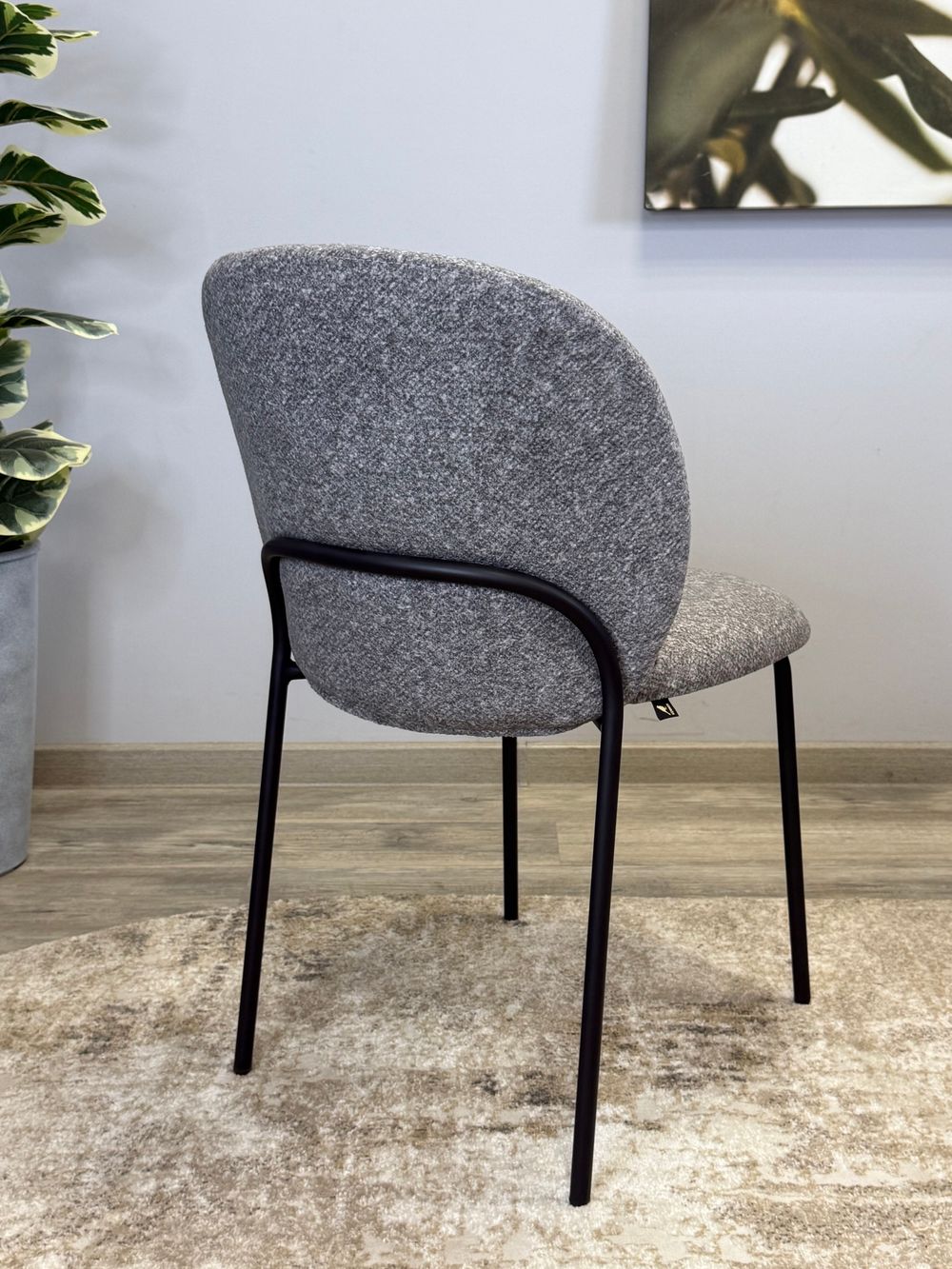 Стул KENNER 307SD черный/серый