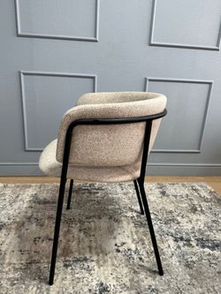 Комплект стульев 2шт KENNER 303SD черный/микробукле бежевый