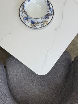 Стол Kenner BK900, черный/керамика GLORIA WHITE