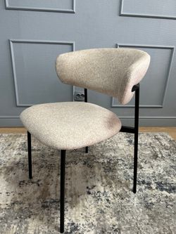 Комплект стульев 2шт KENNER 309SD черный/микробукле бежевый