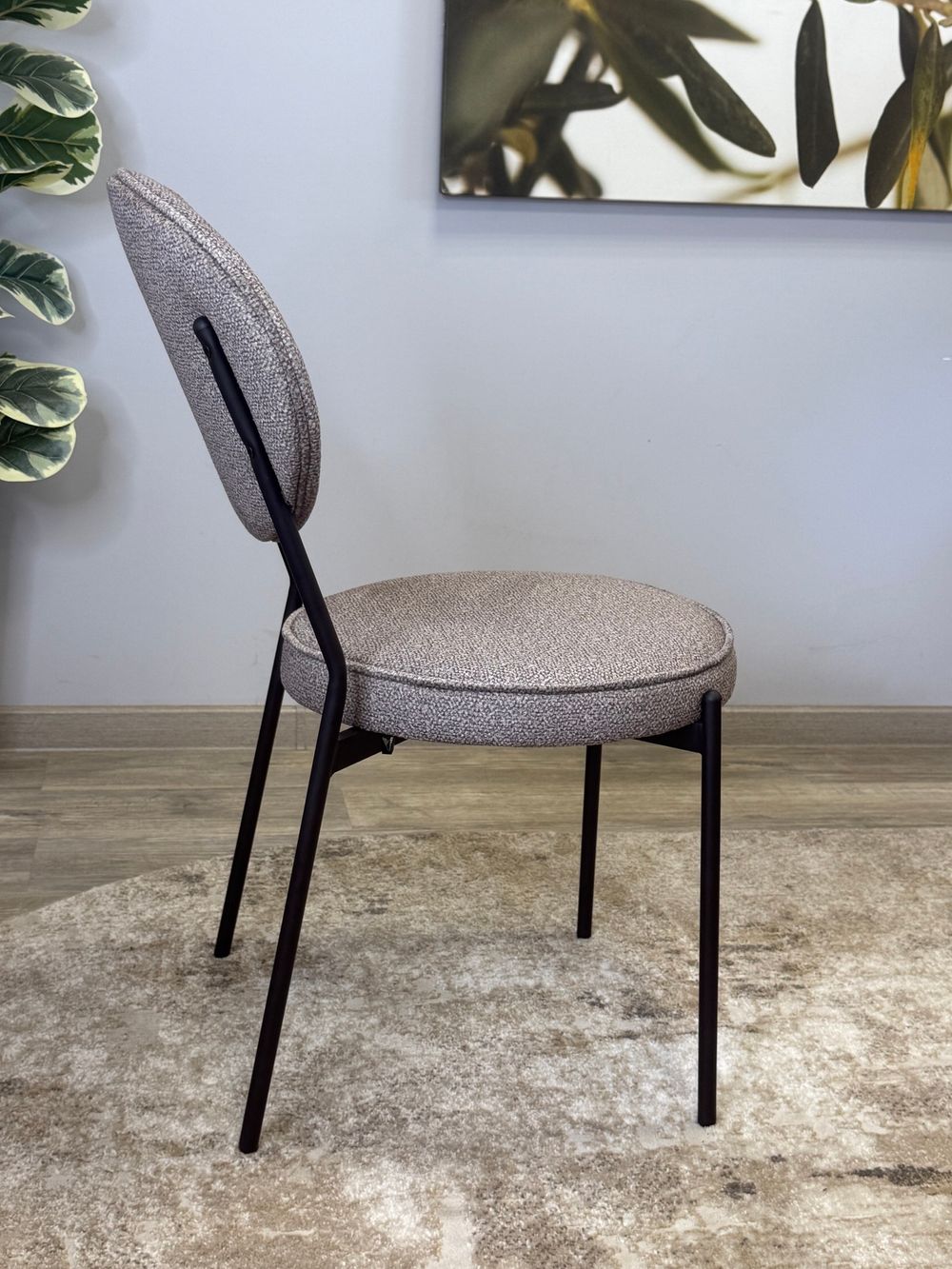 Стул KENNER 301SD черный/капучино микробукле