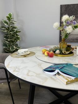 Стол Kenner SK1800, черный/керамика CARLA LARKIN