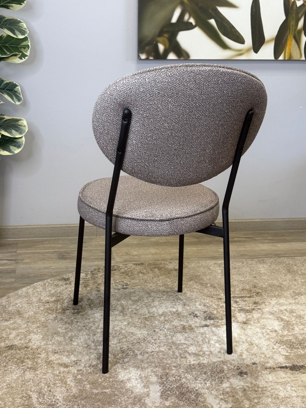 Стул KENNER 301SD черный/капучино микробукле