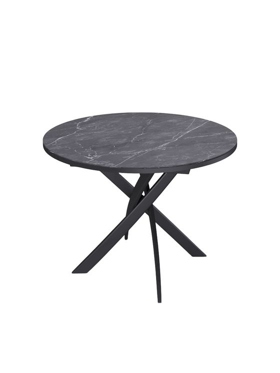 Стол KENNER R900 черный/керамика черная