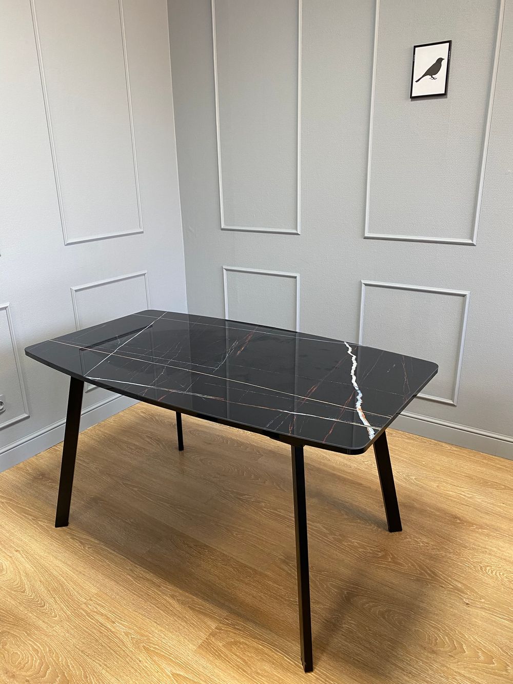 Стол KENNER AA1400 черный/керамика черная