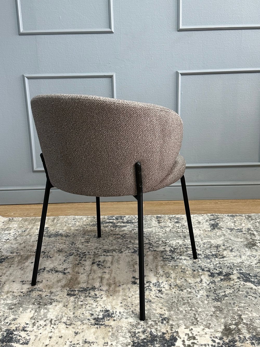 Комплект стульев 2шт KENNER 305SD черный/капучино микробукле