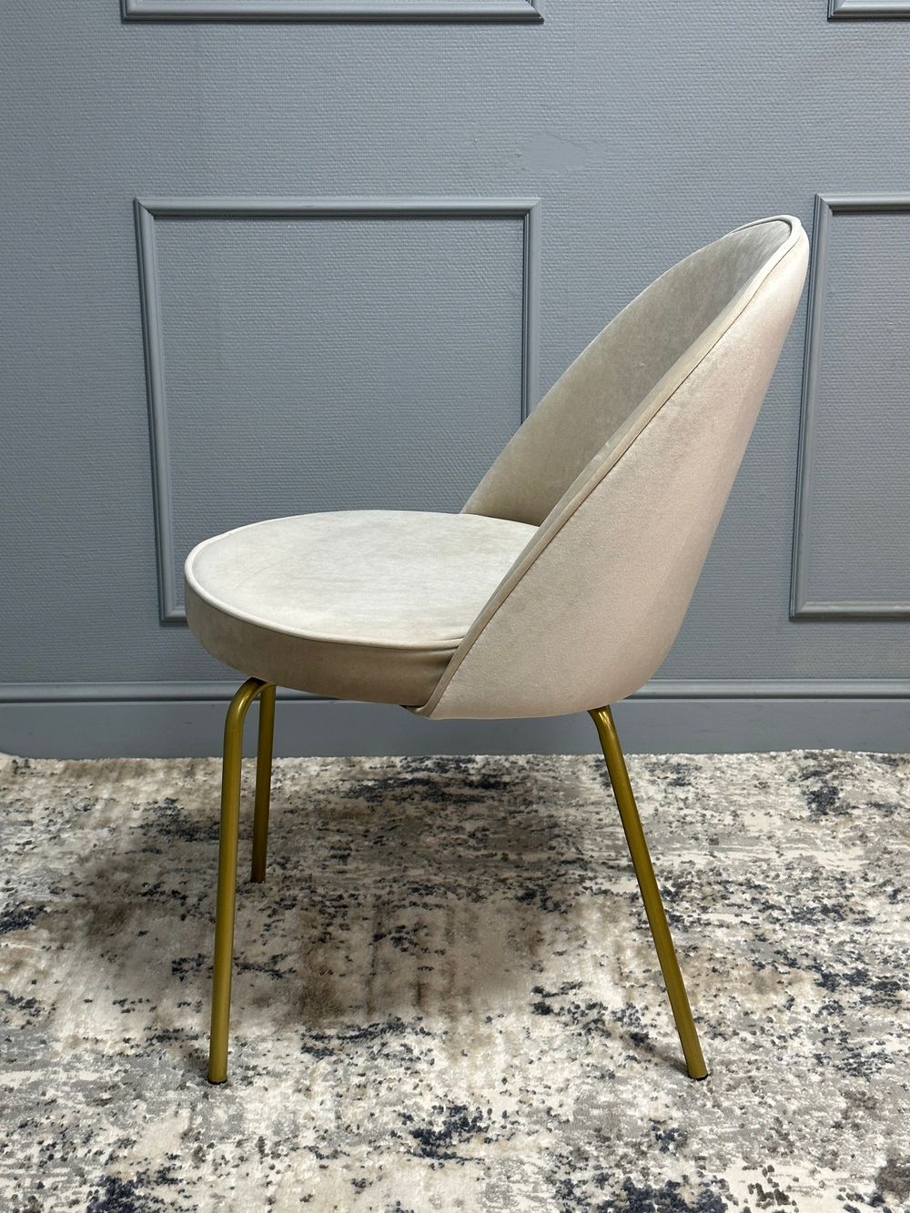 Стул KENNER 176SDs золотой/капучино