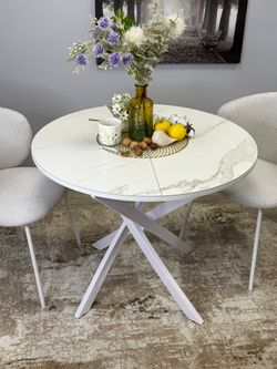 Стол KENNER R900 белый/керамика белая