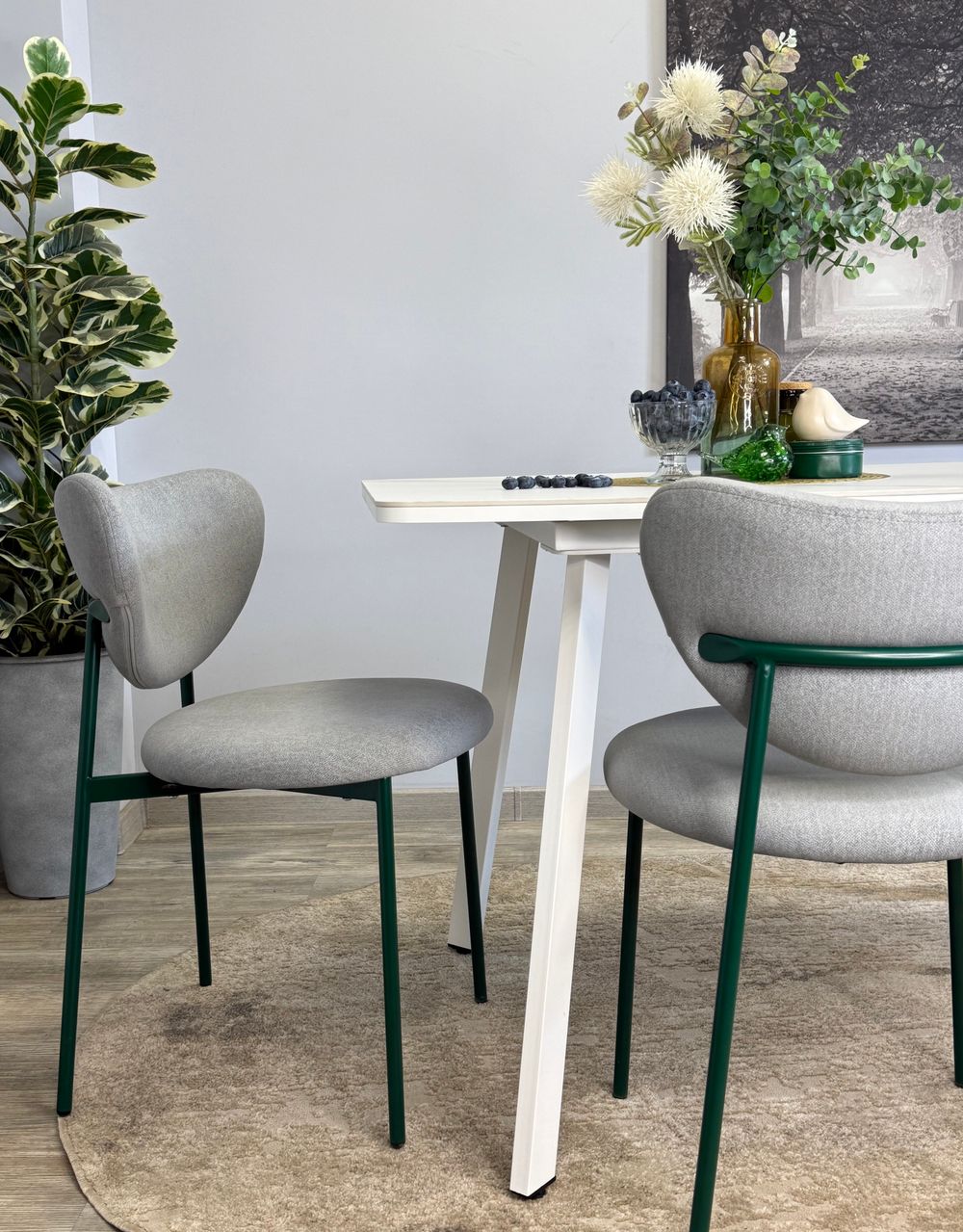 Стул KENNER 314SD черный/серый Е86