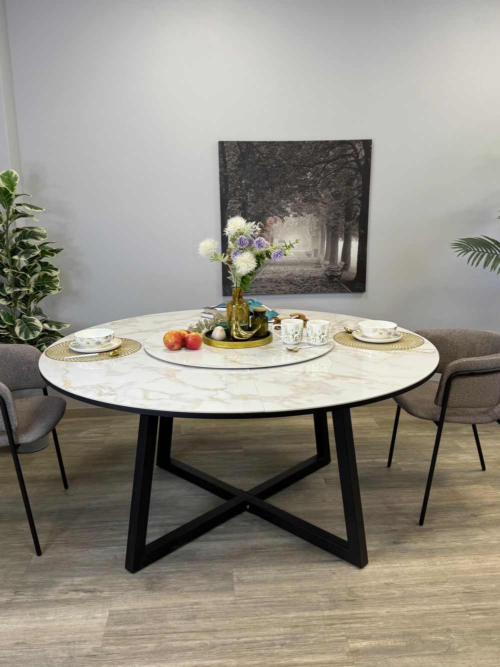 Стол Kenner SK1800, черный/керамика CARLA LARKIN