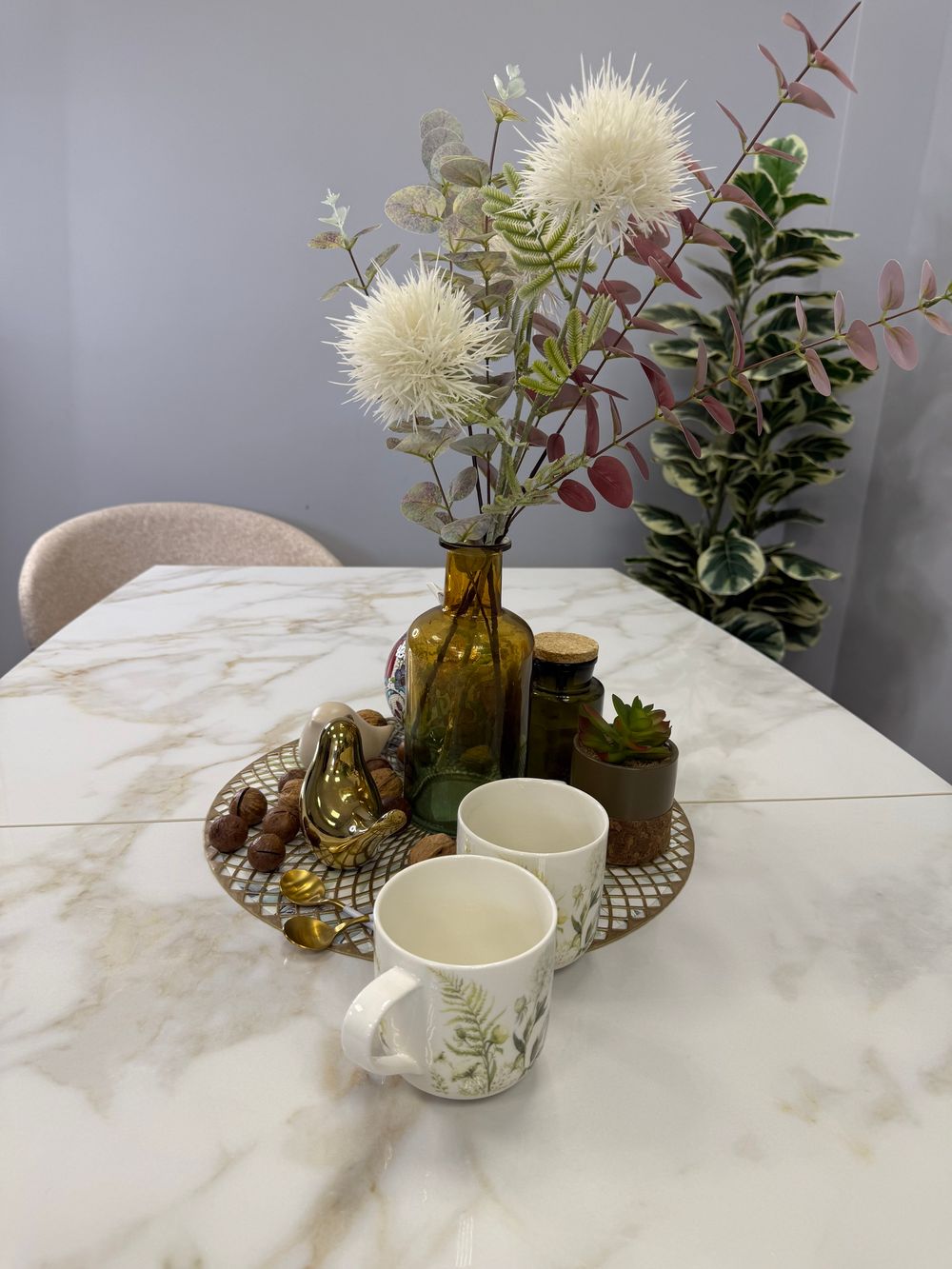 Стол KENNER SL1600 белый/керамика белая глянец