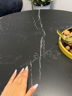 Стол KENNER R1000s черный/керамика черная