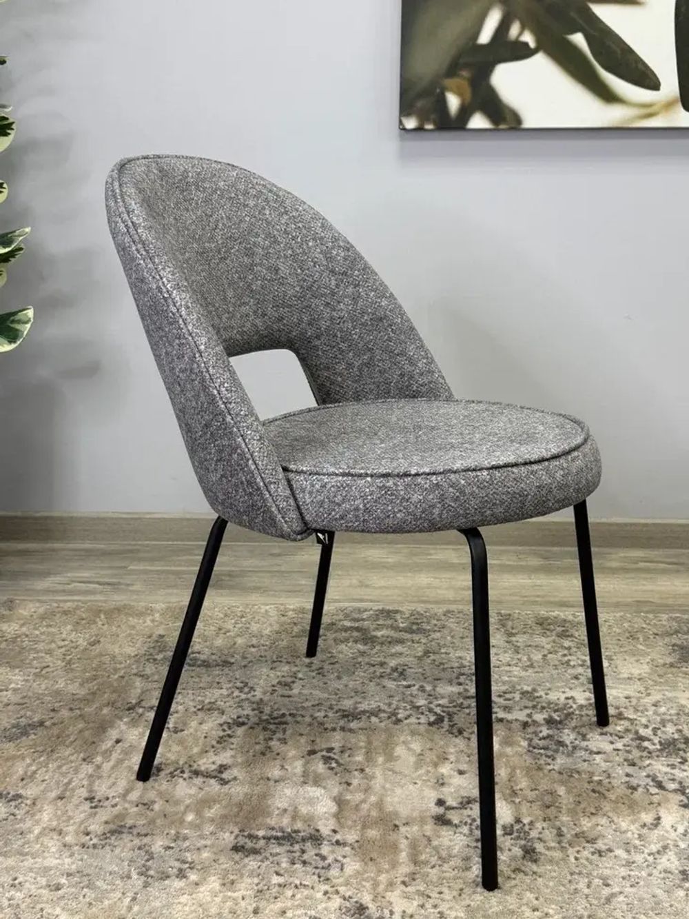 Стул KENNER 179SD черный/серый