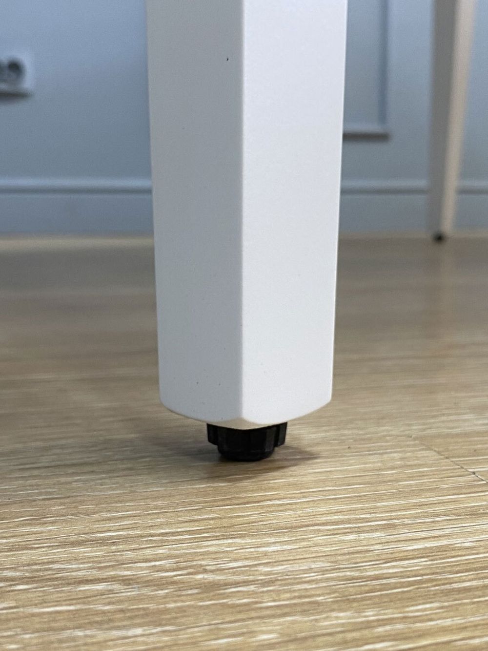 Стол KENNER 1100 М белый/стекло белое глянец