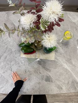 Стол KENNER BR1300 черный/керамика NEW ARMANI GRAY