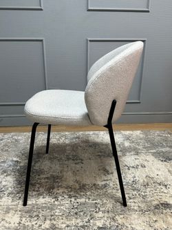 Комплект стульев 2шт KENNER 304SD черный/серебристый микробукле