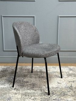 Комплект стульев 2шт KENNER 304SD черный/серый микробукле