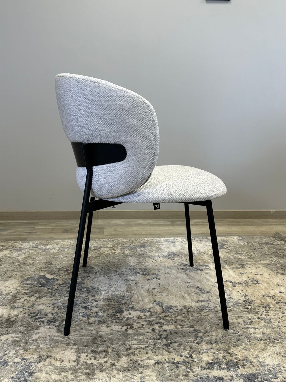 Комплект стульев 2шт KENNER 306SD черный/серебристый