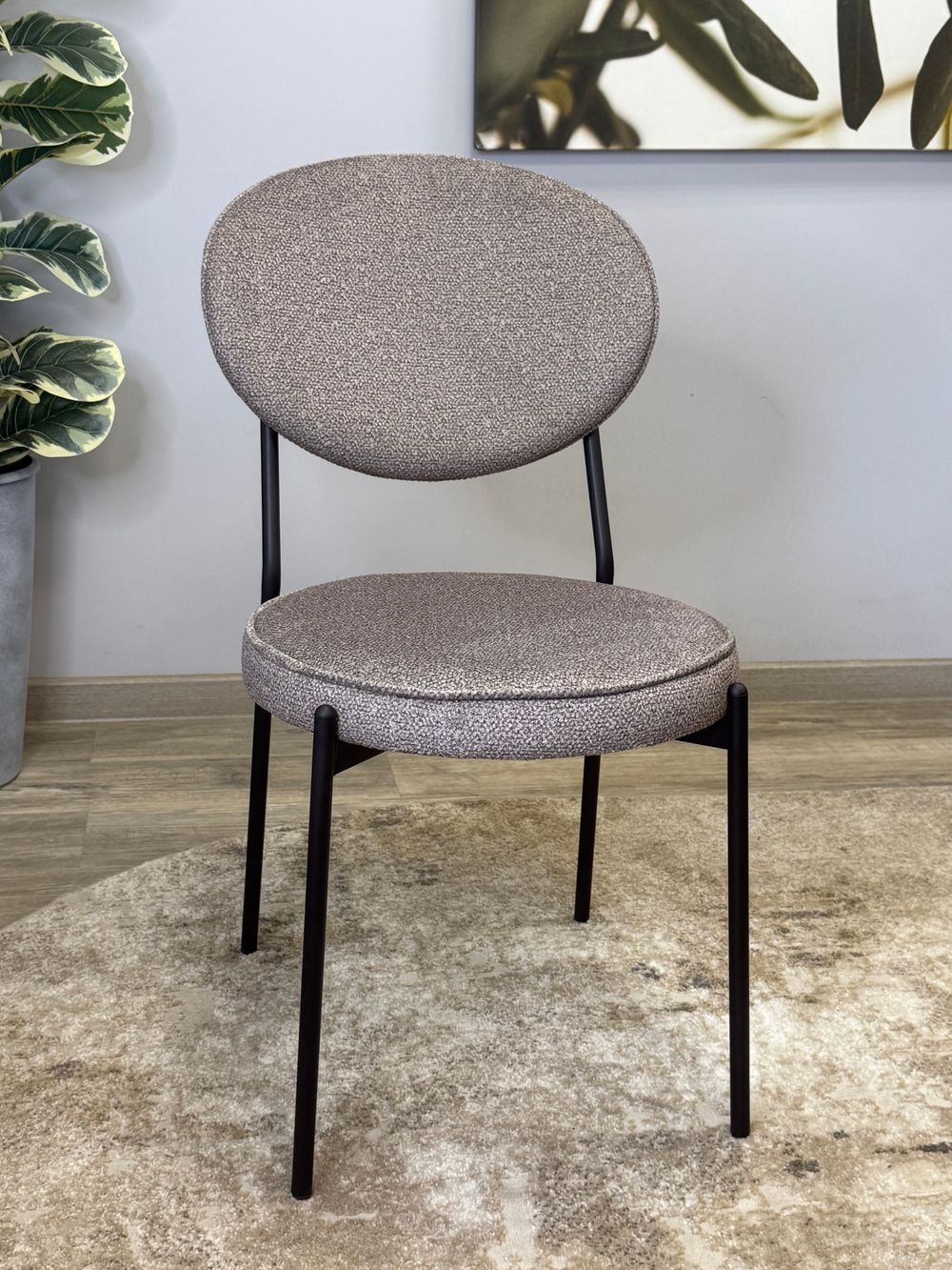 Стул KENNER 301SD черный/капучино микробукле