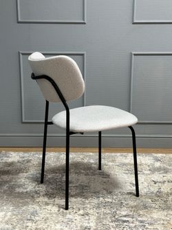 Комплект стульев 2шт KENNER 302SD черный/серебристый микробукле