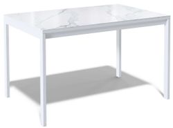 Стол Kenner LK1400, белый/керамика GLORIA WHITE 170190