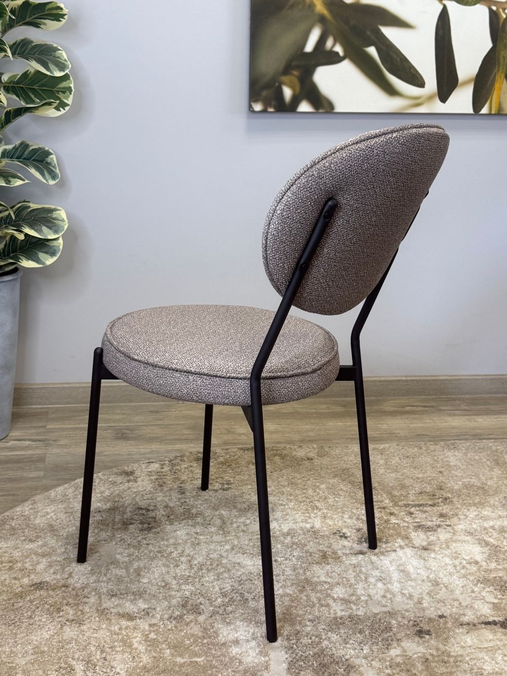 Стул KENNER 301SD черный/капучино микробукле