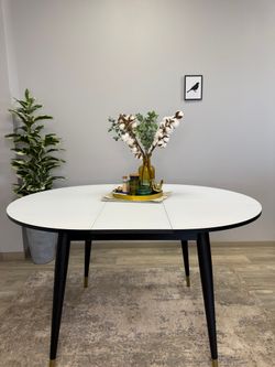 Стол KENNER K1000 венге/стекло белое сатин