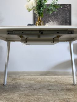 Стол Kenner AK1400, белый/керамика GLORIA WHITE арт.170190