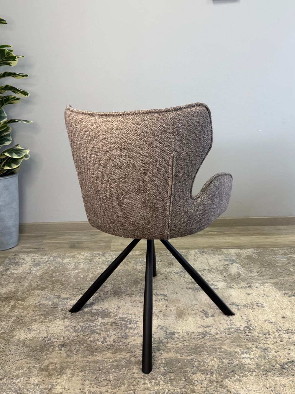 Стул KENNER 311SD черный/капучино