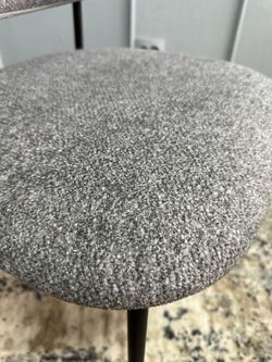 Комплект стульев 2шт KENNER 309SD черный/микробукле серый