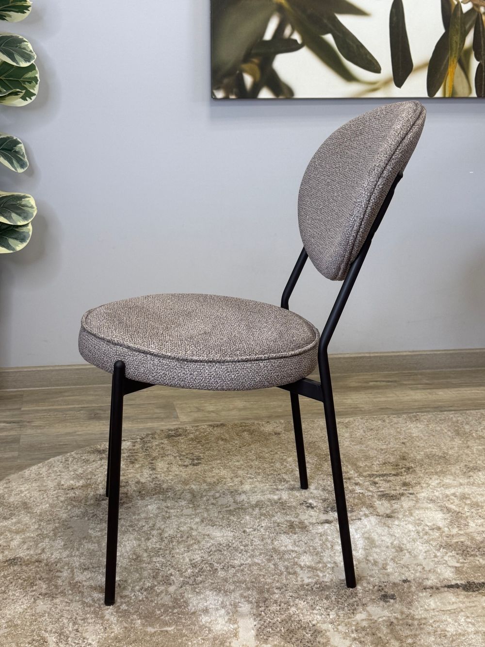 Стул KENNER 301SD черный/капучино микробукле