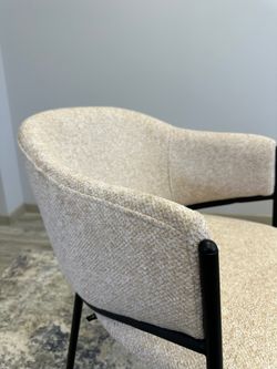 Комплект стульев 2шт KENNER 308SD черный/бежевый