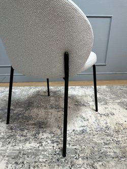 Комплект стульев 2шт KENNER 304SD черный/серебристый микробукле