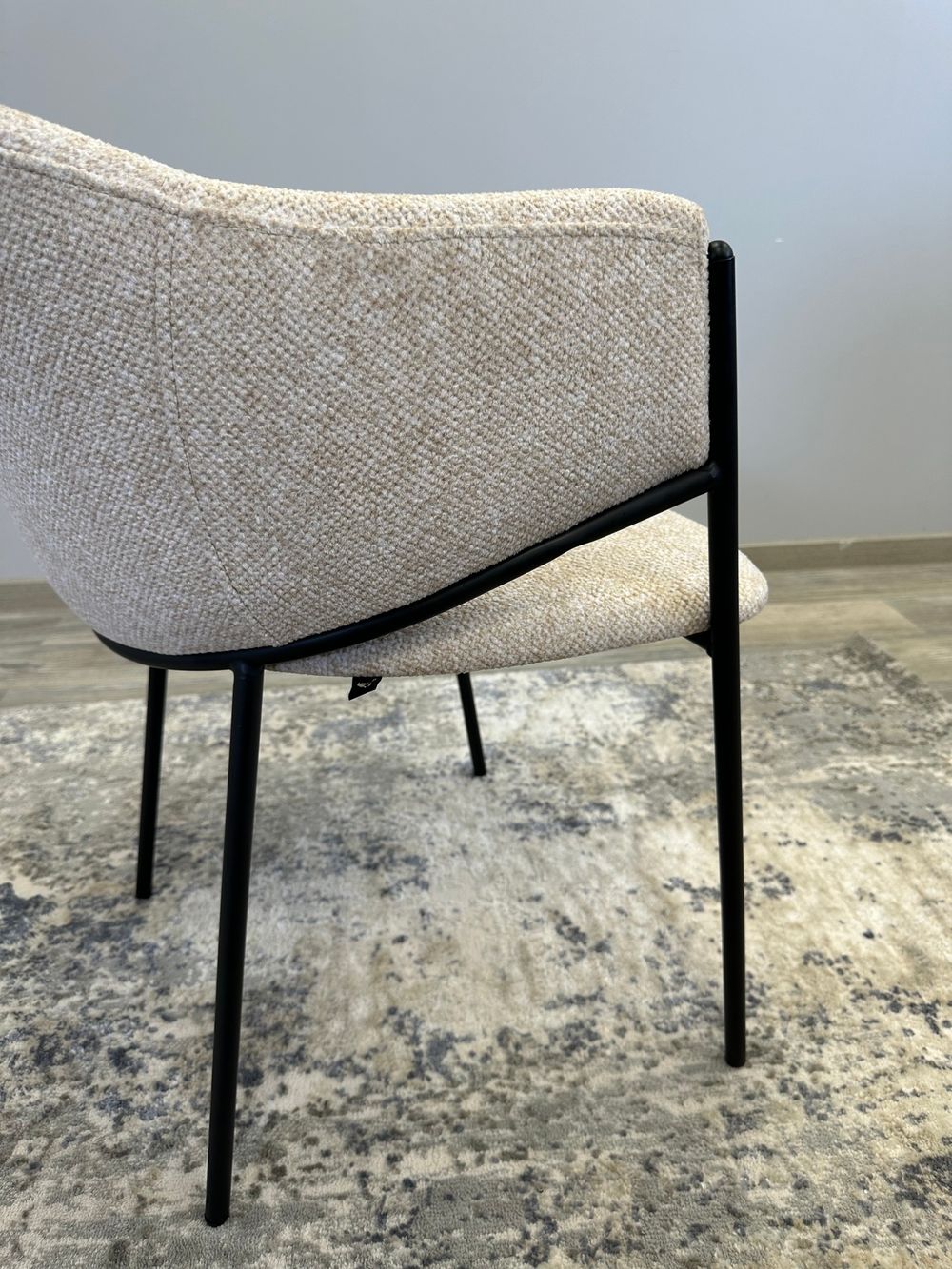 Комплект стульев 2шт KENNER 308SD черный/бежевый