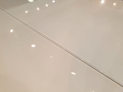 Стол KENNER 900 М белый/стекло белое сатин