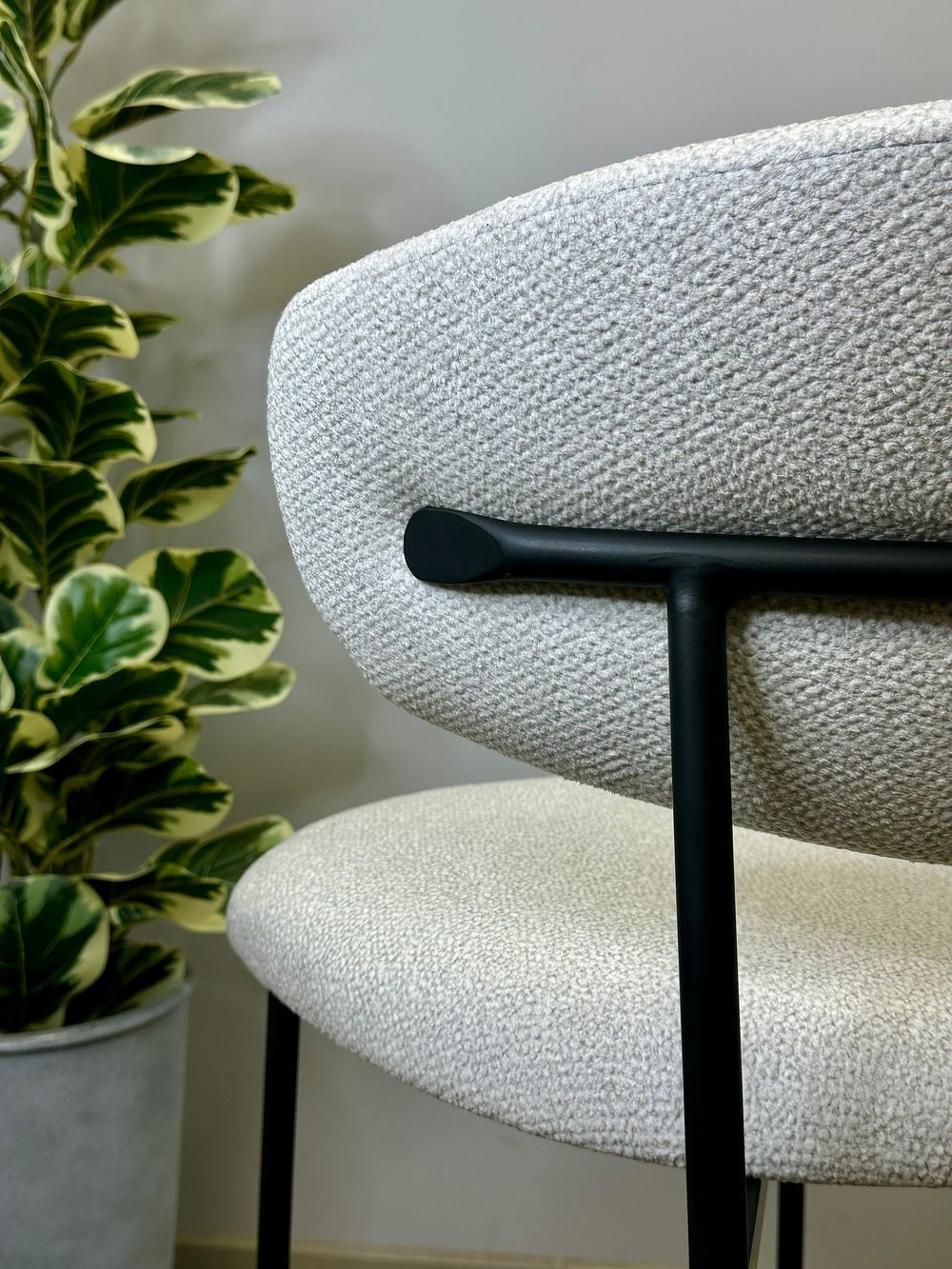 Стул KENNER 309SD ПБ черный/серый