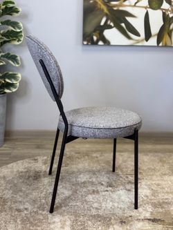 Стул KENNER 301SD черный/серый микробукле