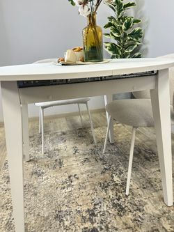 Стол KENNER 1000 М белый/стекло белое сатин